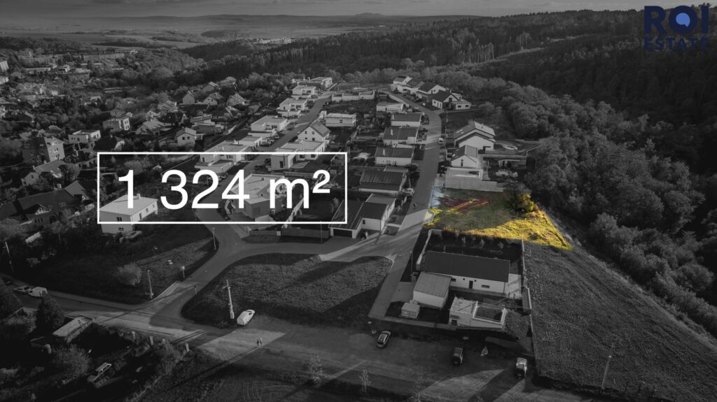 Prodej unikátního stavebního pozemku 1 324 m², Mokrá-Horákov – Mokrá