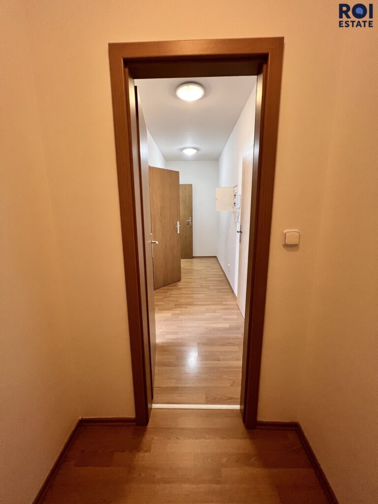 Prodej světlého bytu 1+kk s terasou, Klecany – V Honech