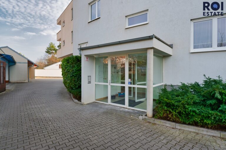 Prodej bytu 1+kk, 40 m² + terasa 8 m² – Brno – Slatina