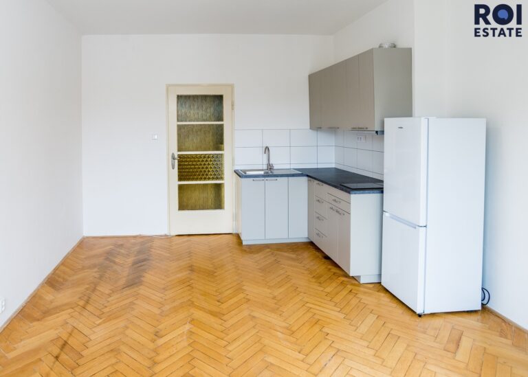 Pronájem bytu 1+kk 27 m², s balkonem, Veletržní – P7 Holešovice, volný ihned