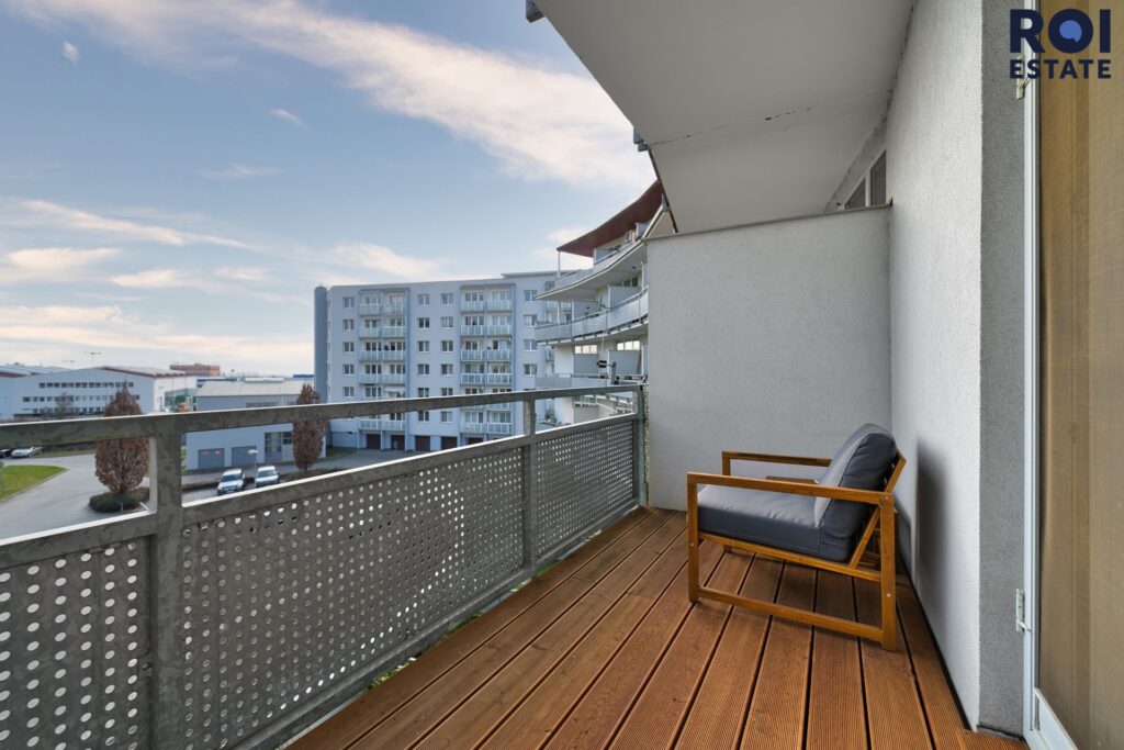 Prodej bytu 1+kk, 40 m² + terasa 8 m² – Brno – Slatina