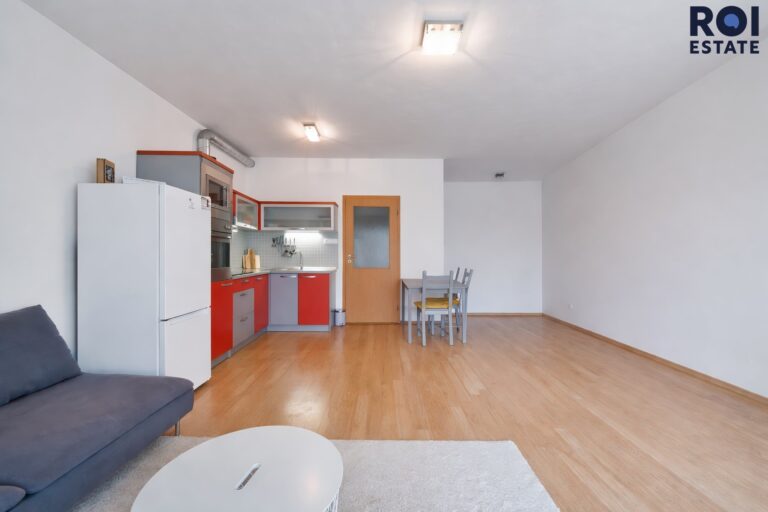 Prodej bytu 1+kk, 40 m² + terasa 8 m² – Brno – Slatina