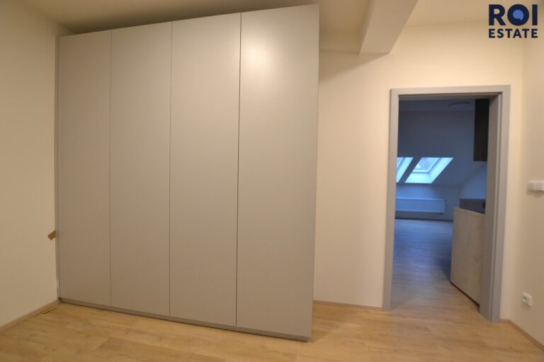 Stylový podkrovní byt 2+kk v centru Brna s balkónem