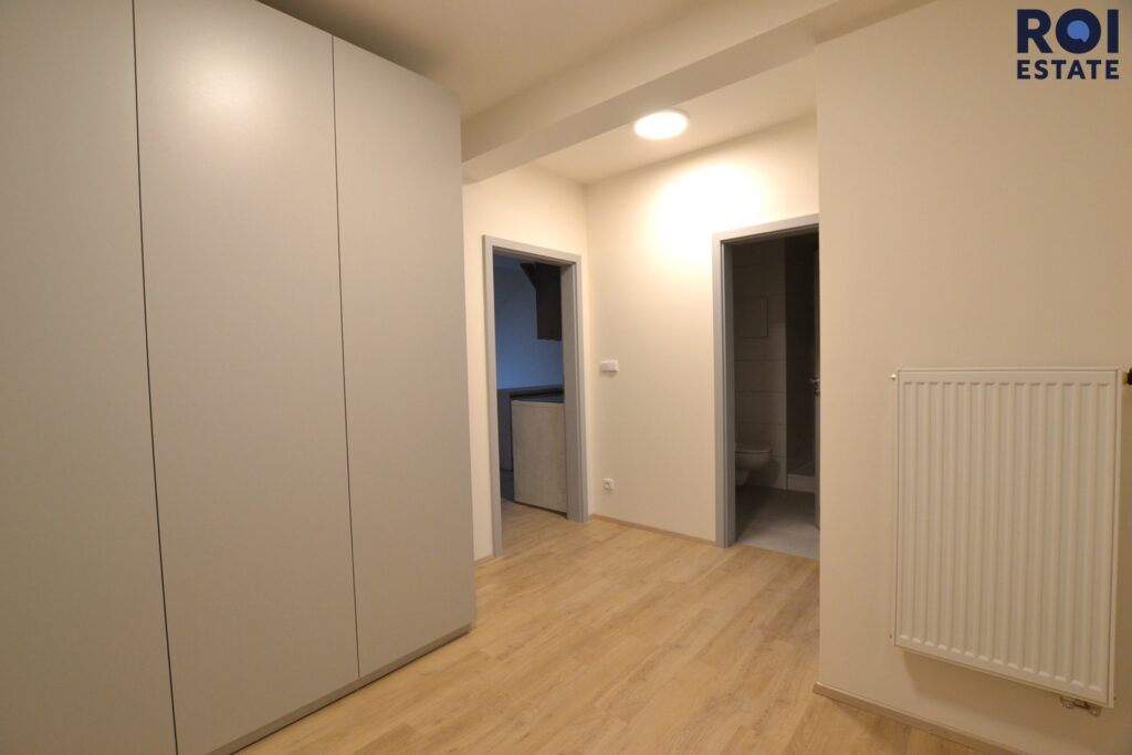 Stylový podkrovní byt 2+kk v centru Brna s balkónem